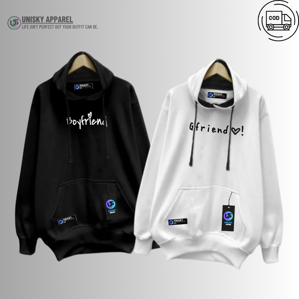 (CONTENTS 2 HODIES) แจ็คเก็ตคู่ 2 ชิ้น / เสื้อกันหนาวคู่หนา 2 ชิ้น / เสื้อกันหนาวคู่แฟน / เสื้อฮู้ดค