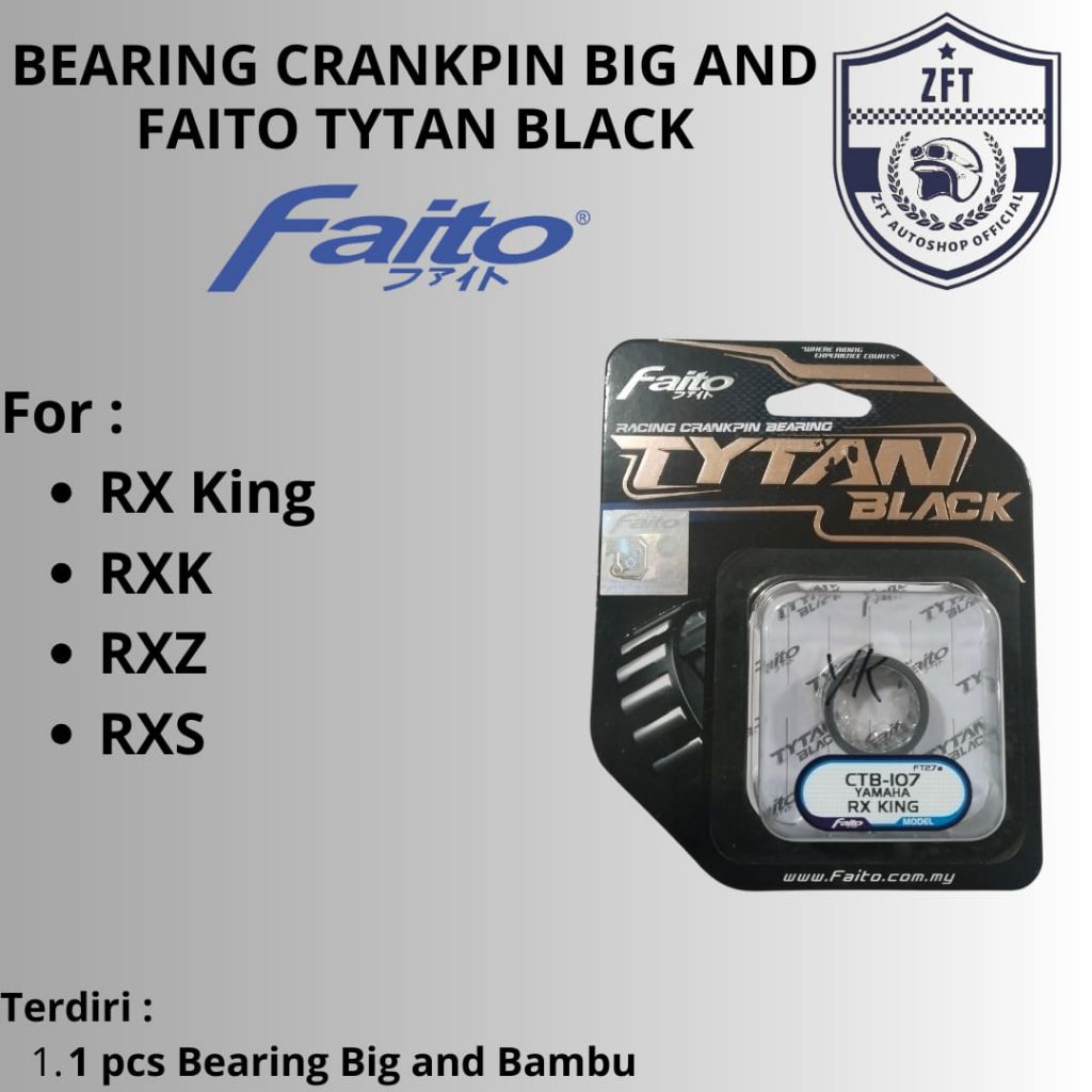 Fato Big End Crankpin Bearing RX king RXK RXZ RXZ - แบริ่งไม้ไผ่ล่าง Roches Tytan