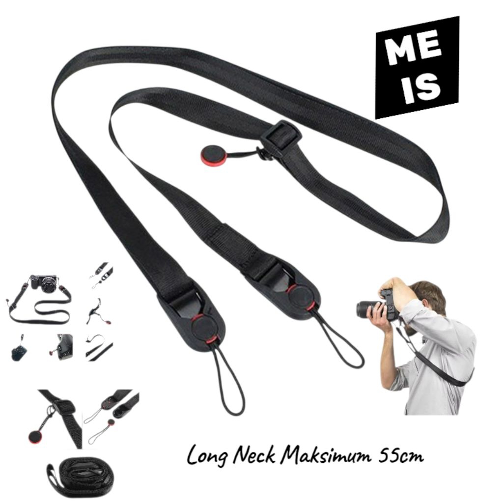 สร้อยคอสายคล้องคอระดับพรีเมียม Canon G9X G7X G5X G1X G11 G12 G15 G16