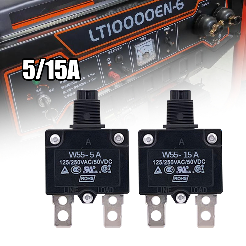 Overload Contactor Thermal Overload Circuit Breaker W55-5A W55-15A Switch Protector Satellite