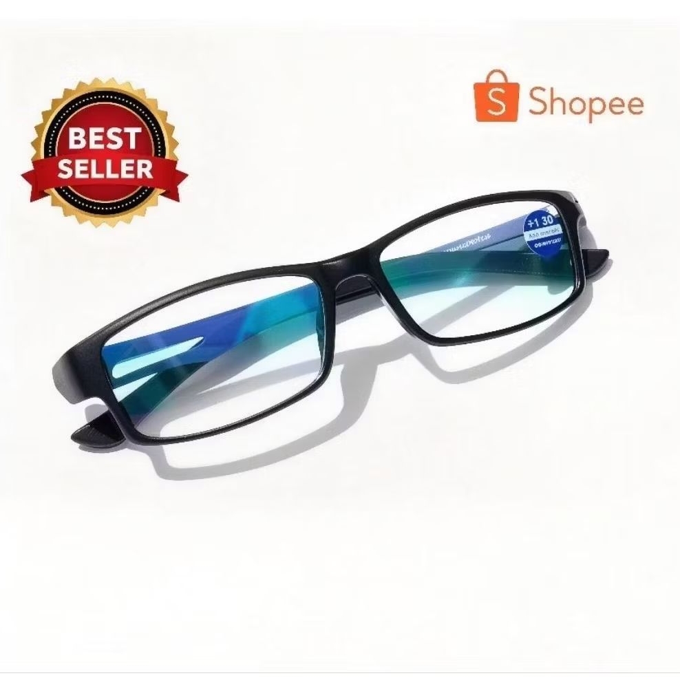 แว่นอ่านหนังสือ Bluray รุ่นกีฬาผู้ชายผู้หญิงป้องกันรังสี +0.50s/d+4.000-Eyeswear.id