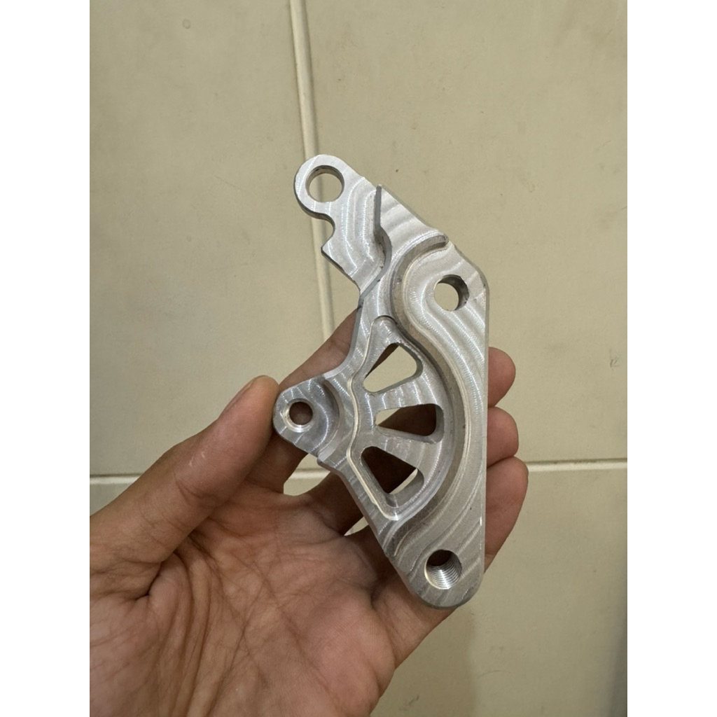 JUPITER Z YAMAHA 125 Z 300 MM ALMINI T6 CNC CALIPER BRACKET JUPITER Z Y125Z 300 MM