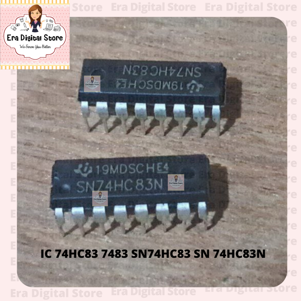 IC 74HC83 7483 SN74HC83 SN 74HC83N