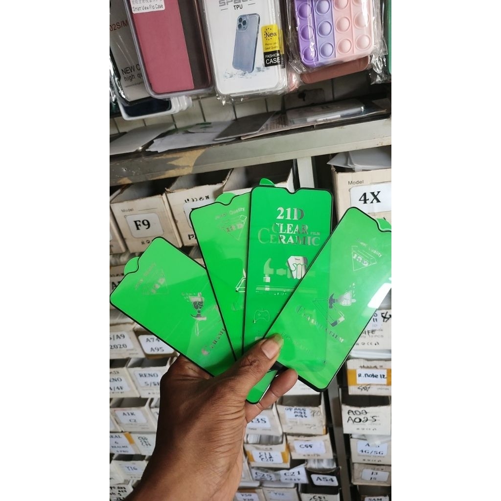 TEMPERGLASS CERAMIC CLEAR ต้นฉบับ VIVO Y85, V9, Y83 A3S