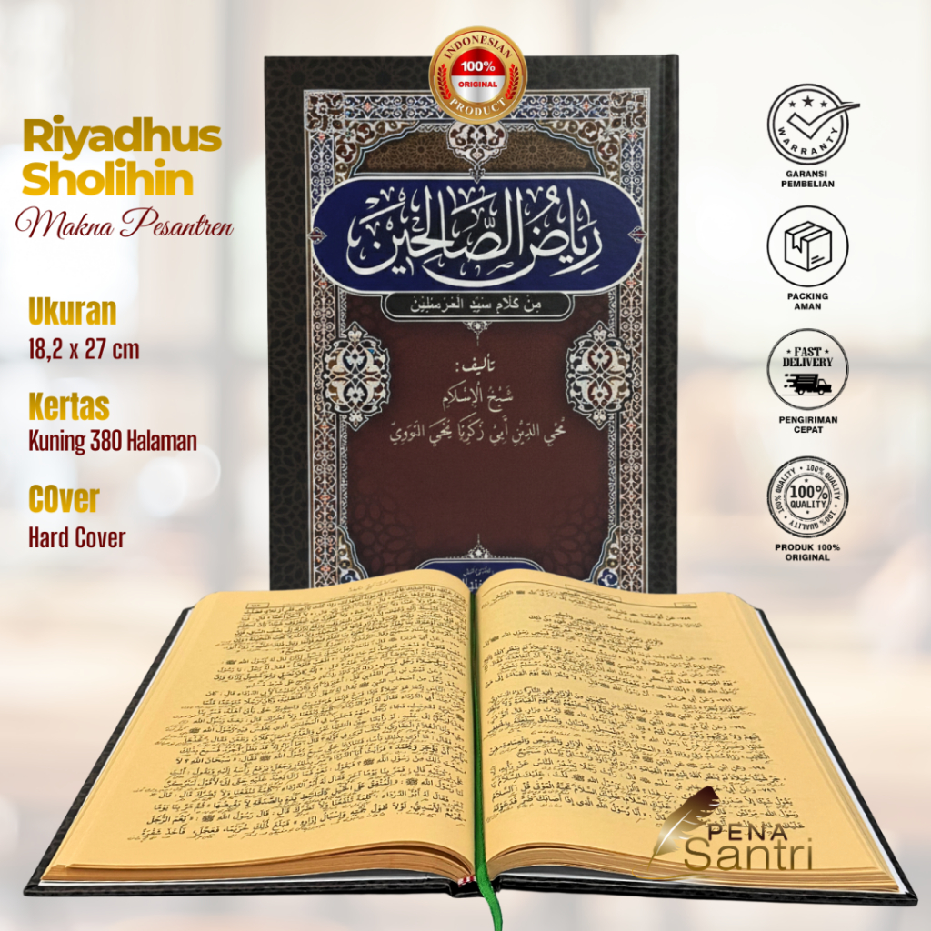 หนังสือของ RIYADUS SHOLIHIN THE MEANING OF ISLAMIC BOARDING SCHOOL - RIYADUS SOLIHIN THE MEANING OF 