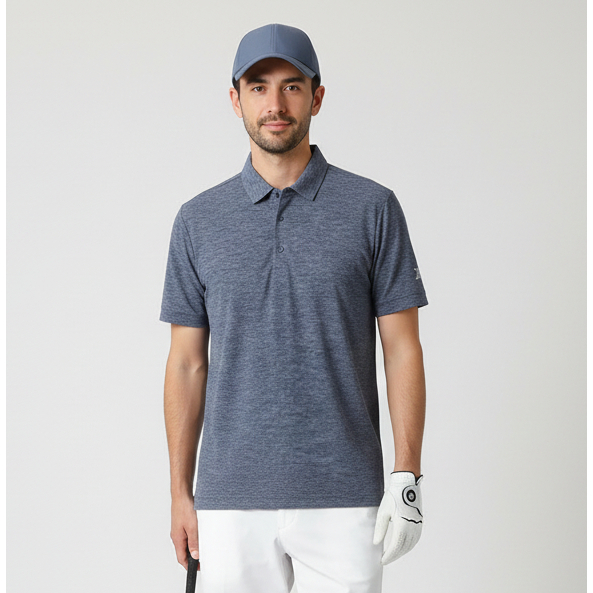 JDX ABU MISTY Golf Shirt Polo Collar Shirt Tennis Jersey Padel Dryfit - For Men