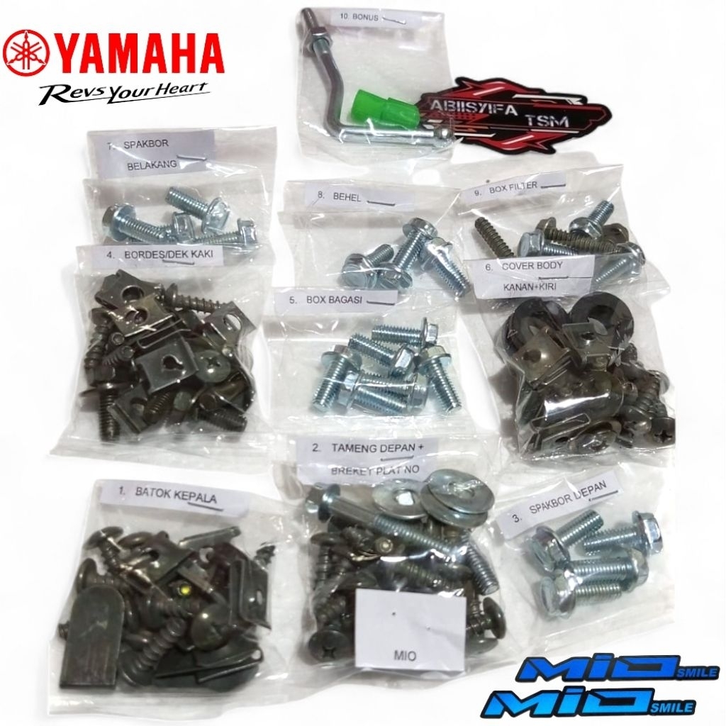 FULL BODY BOLT MIO SMILE / MIO GARNISH