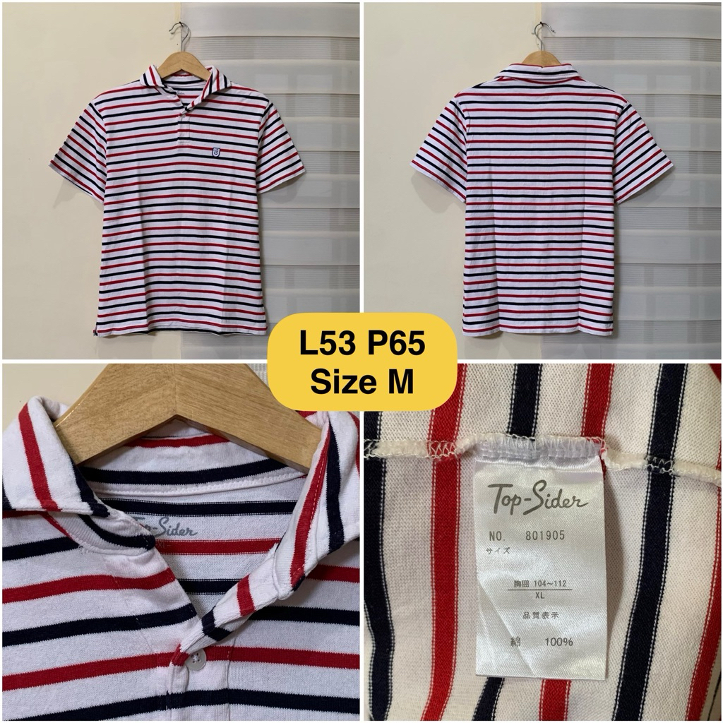 เสื้อโปโล Top Sider Salhr Open Collar Original