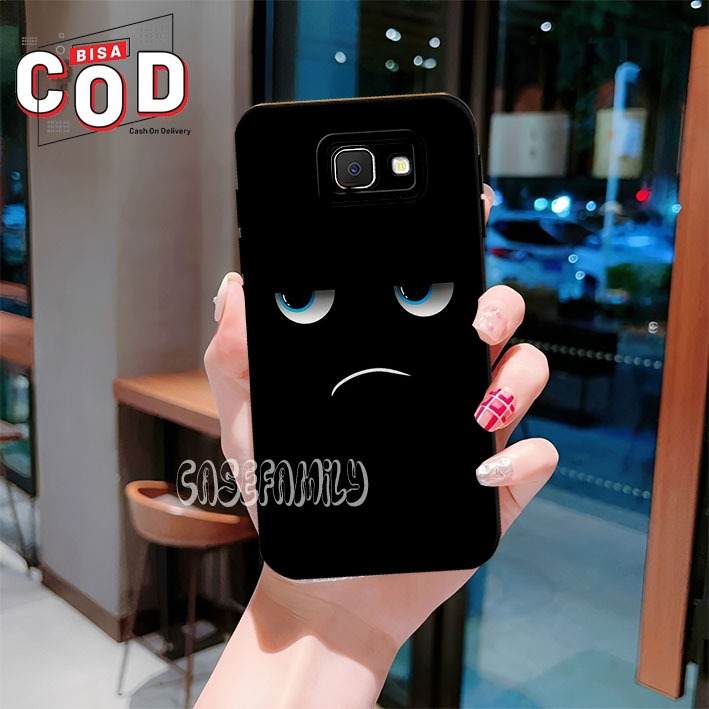 MATA Samsung J7 J2 Prime / J7 Core J7 / J8 A6 Plus / J6 Plus / J4 / J4 Plus Motif eye paper Cool Aes