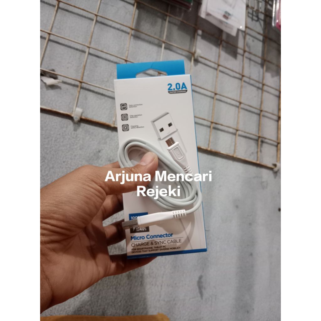 DATA CABLE V1V0 V3 MAX V5 V5+ V5S V7 V7+ Y31 Y71 FAST CHARGING (MICRO)