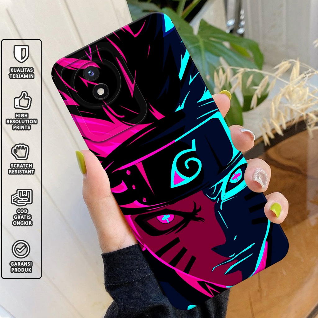 HP Phone Case For Vivo Y02 / Y02T [ NRUTO ] - เคสโทรศัพท์สําหรับ Vivo Y02T / Y02 - Phone Mica - Phon