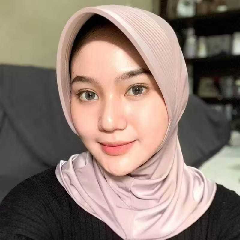 Hijab Cute Pet Sport Bergo Hijab, Sport Bergo Hijab / Instant Hijab / Jersey Sports Hijab