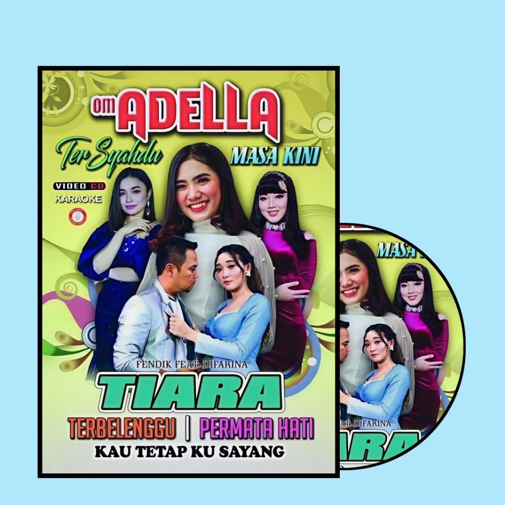 CAR DVD CASSETTE DANGDUT KOPLO OM ADELLA SONGS - LATEST DANGDUT SONGS MUSIC DVD CASSETTE - LATEST DA