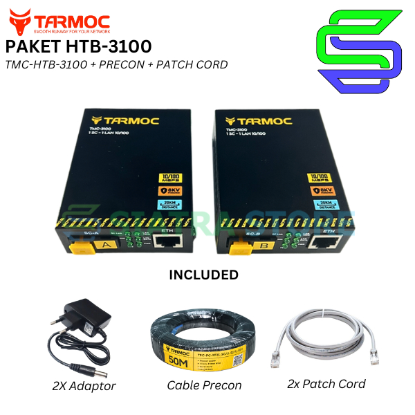 HTB 3100 50-150 M Fiber Optic Package 1 Link พร้อมใช้งาน