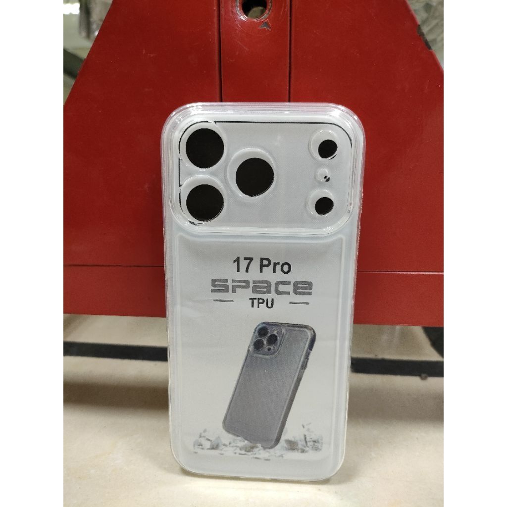 เคสใสสีขาว IPHONE 17 PRO SLIKON CAMERA PROTECTOR
