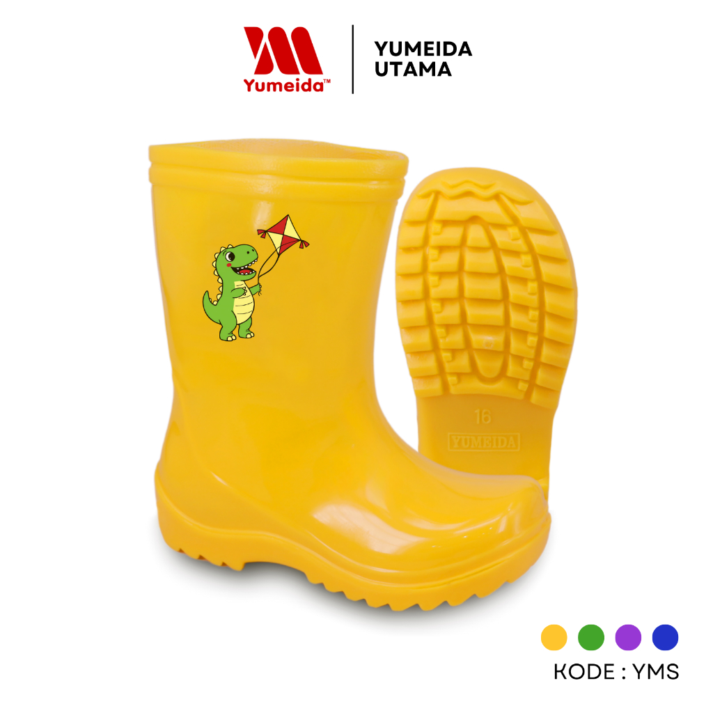 Yumeida YMS - รองเท้าบูทยางกันน้ําสําหรับเด็ก