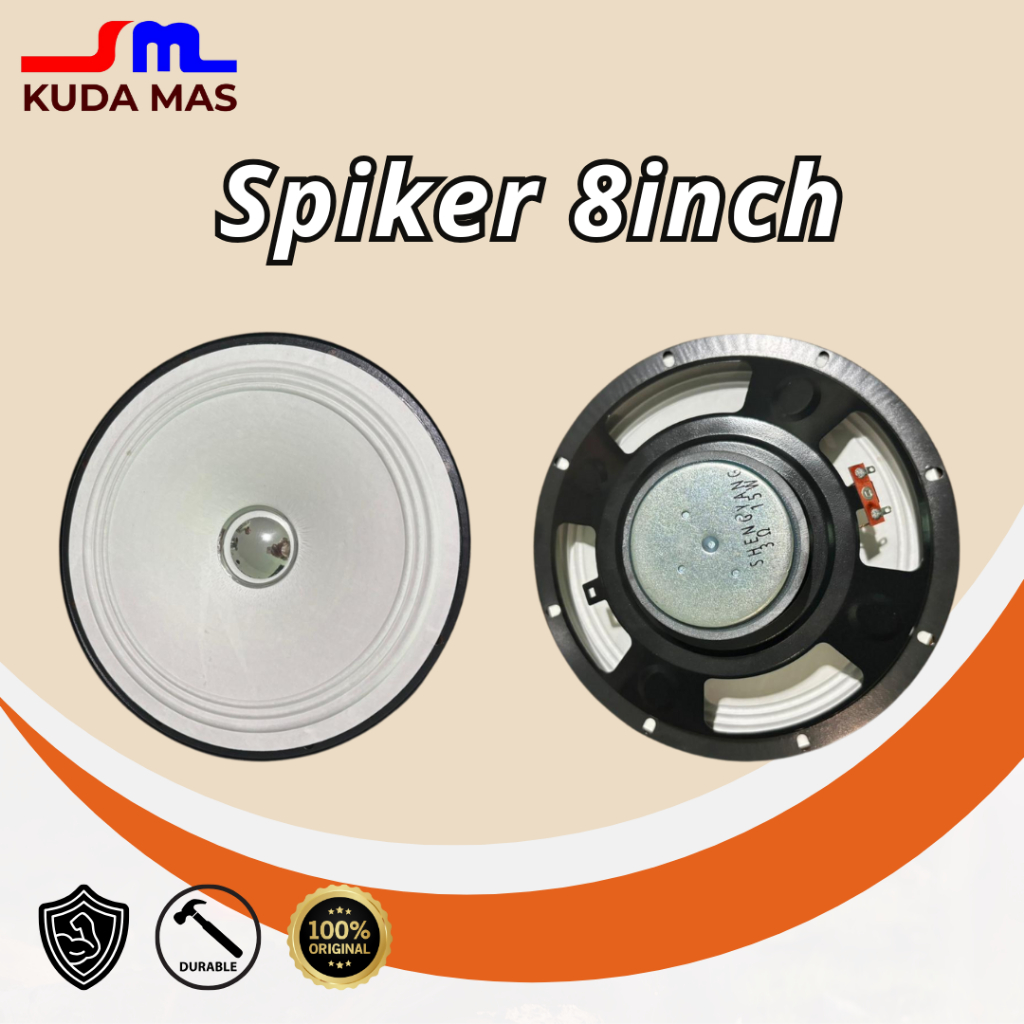 8 INCH 6.5 INCH SPEAKER SUB WOFFER 2.7 OHM 3.2OHM ลําโพงเบสฟูลเฟรมดั้งเดิม