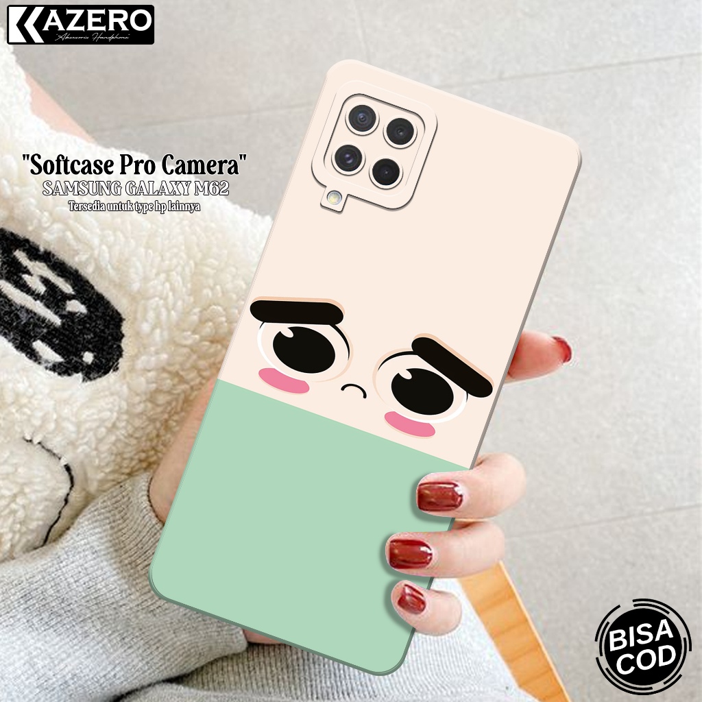 Samsung Galaxy M62 เคสแฟชั่นการ์ตูน Softcase Samsung Galaxy M62 ซิลิโคน Pro เคสกล้อง Samsung Galaxy 