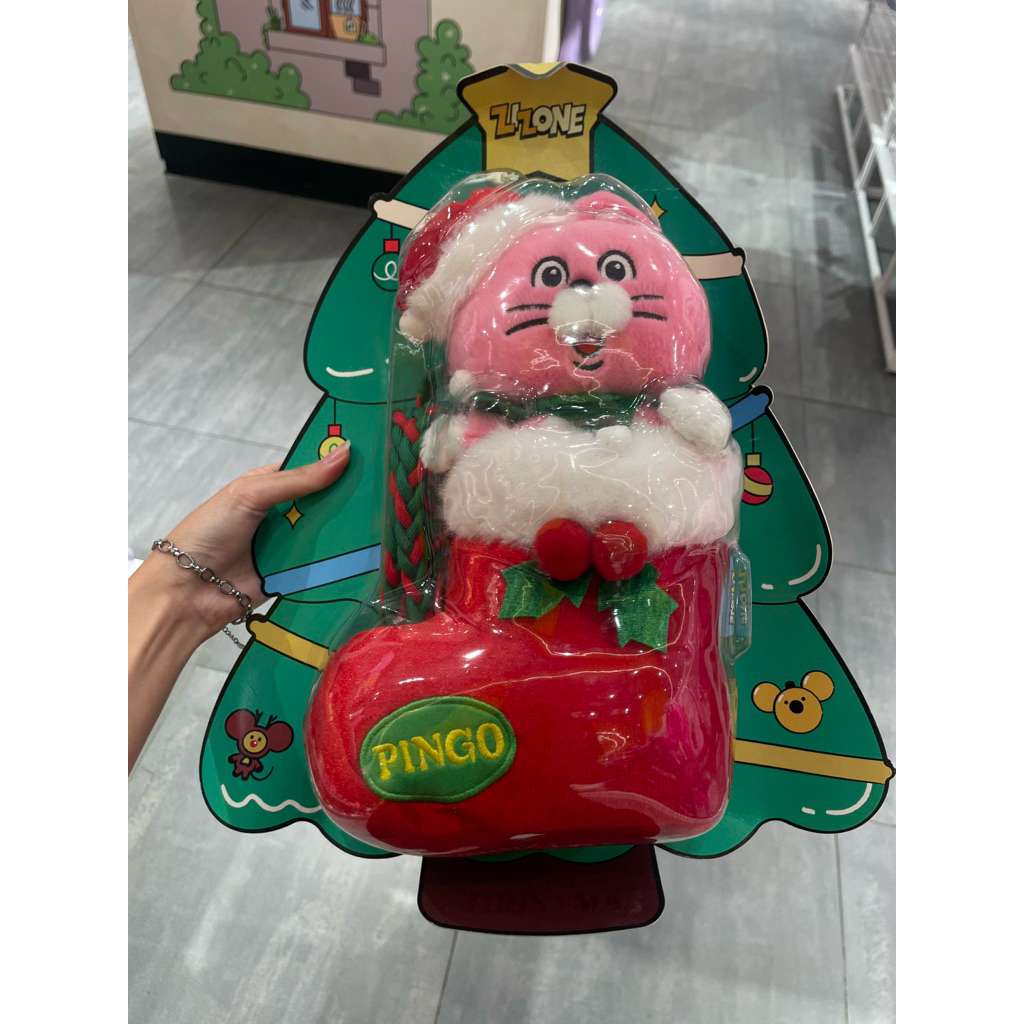 [โอ้! SOME x Pingo Cat Zizone] หมอน Pingos เมนู Diner/หมอน/Solo Corner Placemat/กิ๊บ/ถุงน่องคริสต์มา