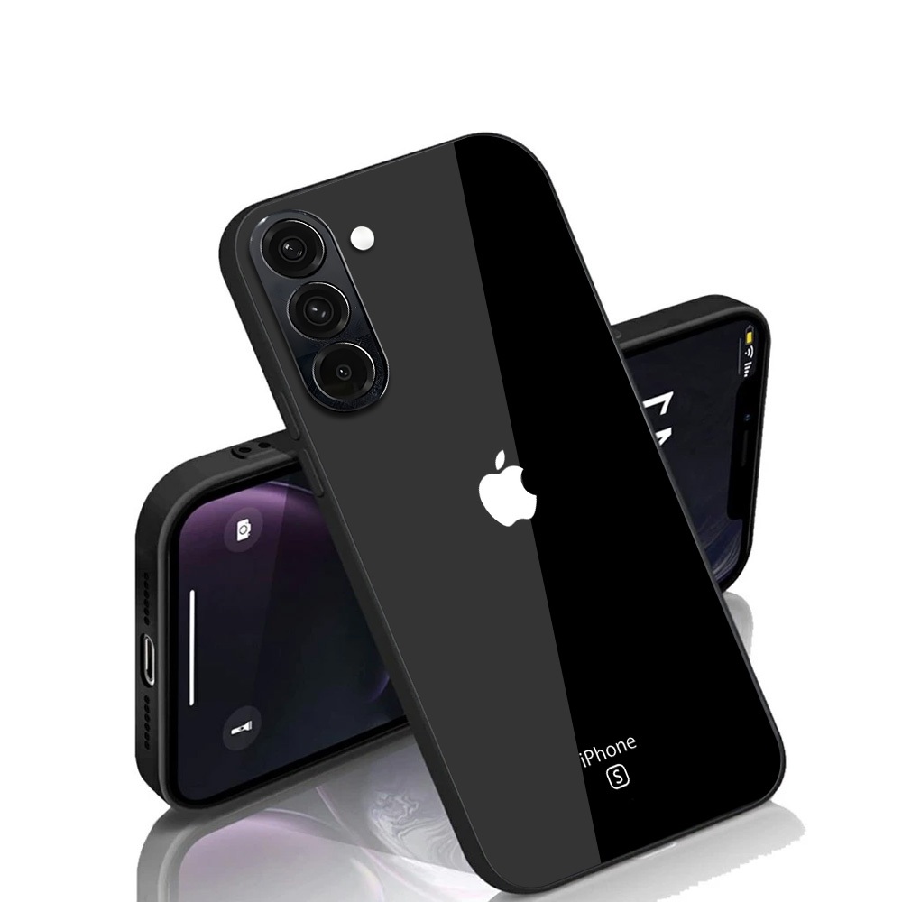 [M43] Samsung A56 Glass Glitter Softcase - Samsung A56 Glossy Case - Samsung A56 Glass Case