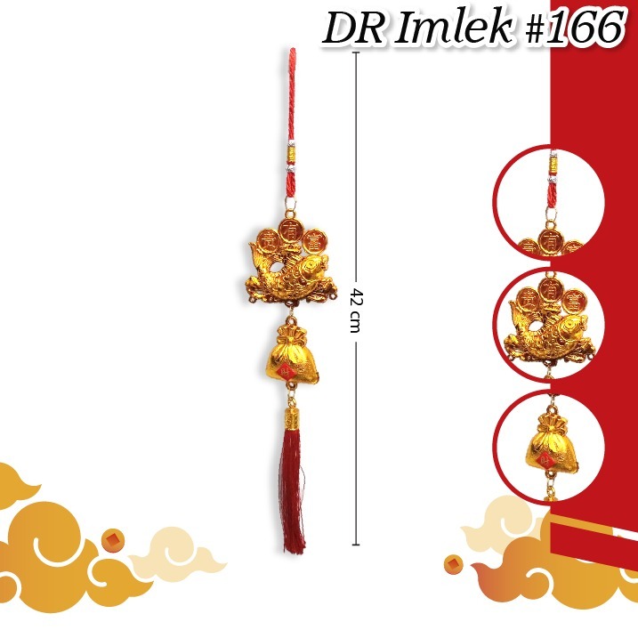 GANTUNGAN DR ตรุษจีน 166| 168| เครื่องประดับแขวนห้องธีมตรุษจีน (ราคาที่ระบุไว้ 1 ชิ้น)