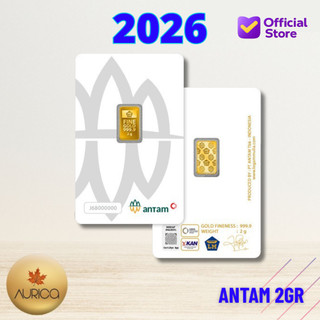 PROMO Logam Mulia Antam Press ( LM ) 2GR 2 GRAM