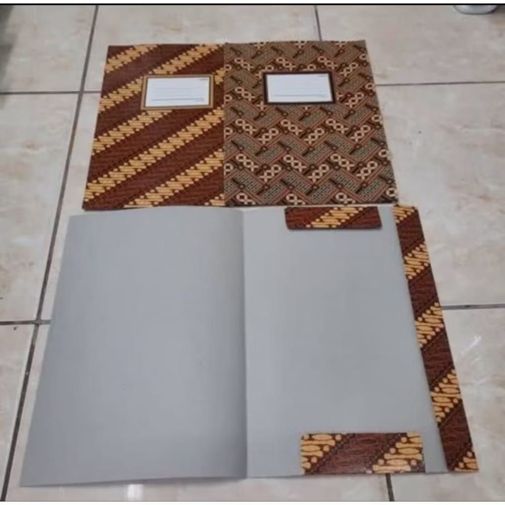 [10 LBR] STOFMAP BATIK FOLIO