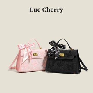 (1 KG MUAT 2PCS) 1032 TAS SELEMPANG HANDBAG TAS WANITA FASHION IMPORT TERBARU 2026 LUC CHERRY