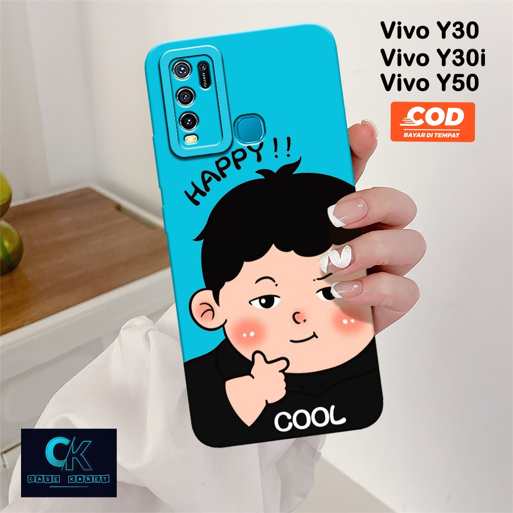 เคส HP Samsung Vivo Y30 / Y30i / Y50 - เคสแฟชั่นการ์ตูน - เคสยาง - เคส Vivo Y30 / Y30i / Y50 ล่าสุด 