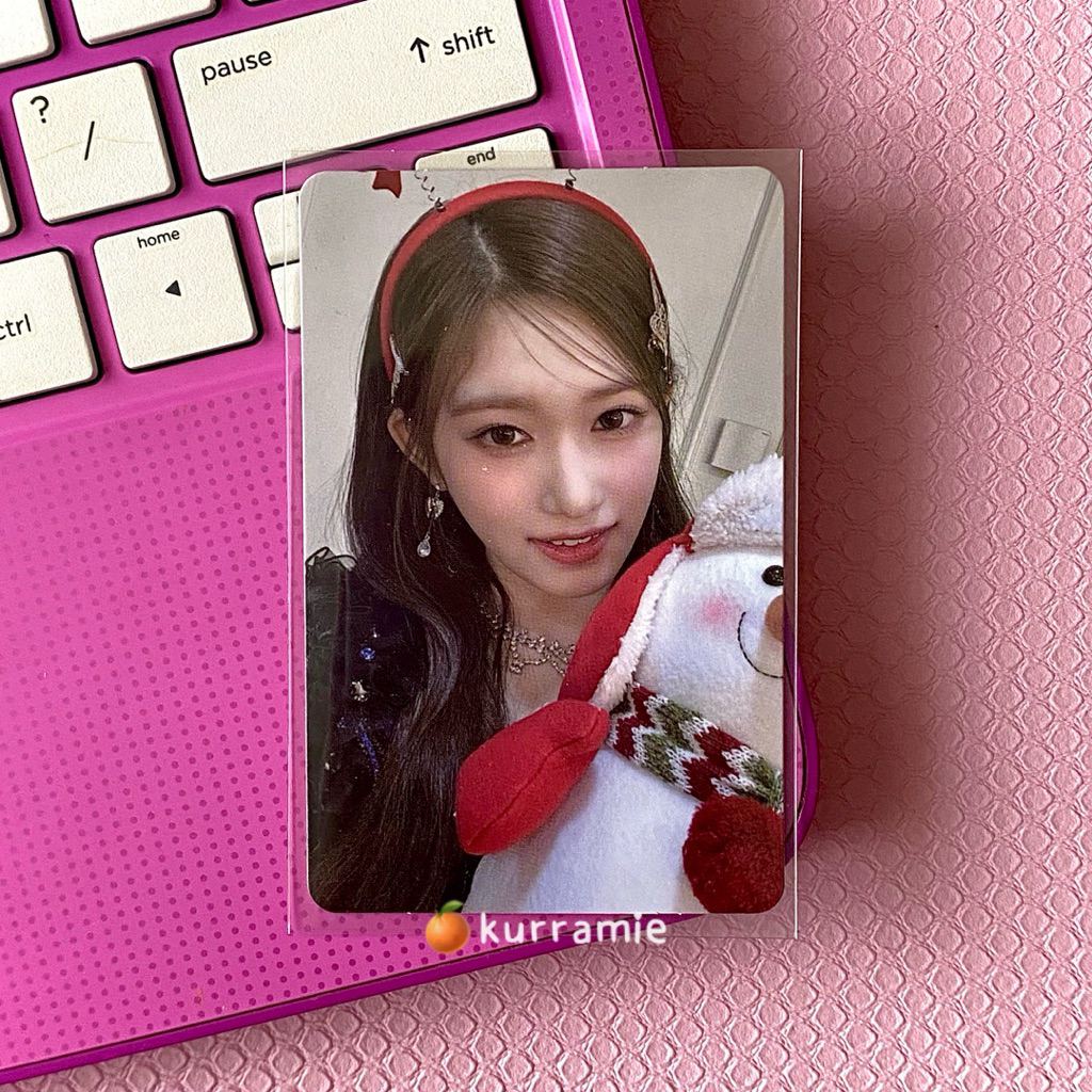 การ์ดรูปถ่ายอย่างเป็นทางการ leeseo ive pub soundwave christmas ตุ๊กตาหิมะ ยุคเหมือง