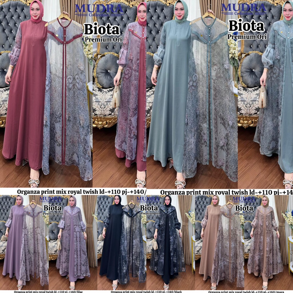 GAMIS DRESS BIOTA ORIGINAL BY MUDRA