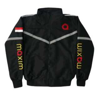 PROMO!!!Jakeet Bomber MAXIM HITAM /TERMURAH/TERLARIS