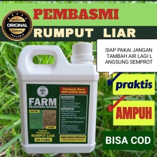 CAIRAN/PEMBASMI/RUMPUT LIAR/HAMA/GULMA/ILALANG/. UK. 1 LITER . /SIAP PAKAI