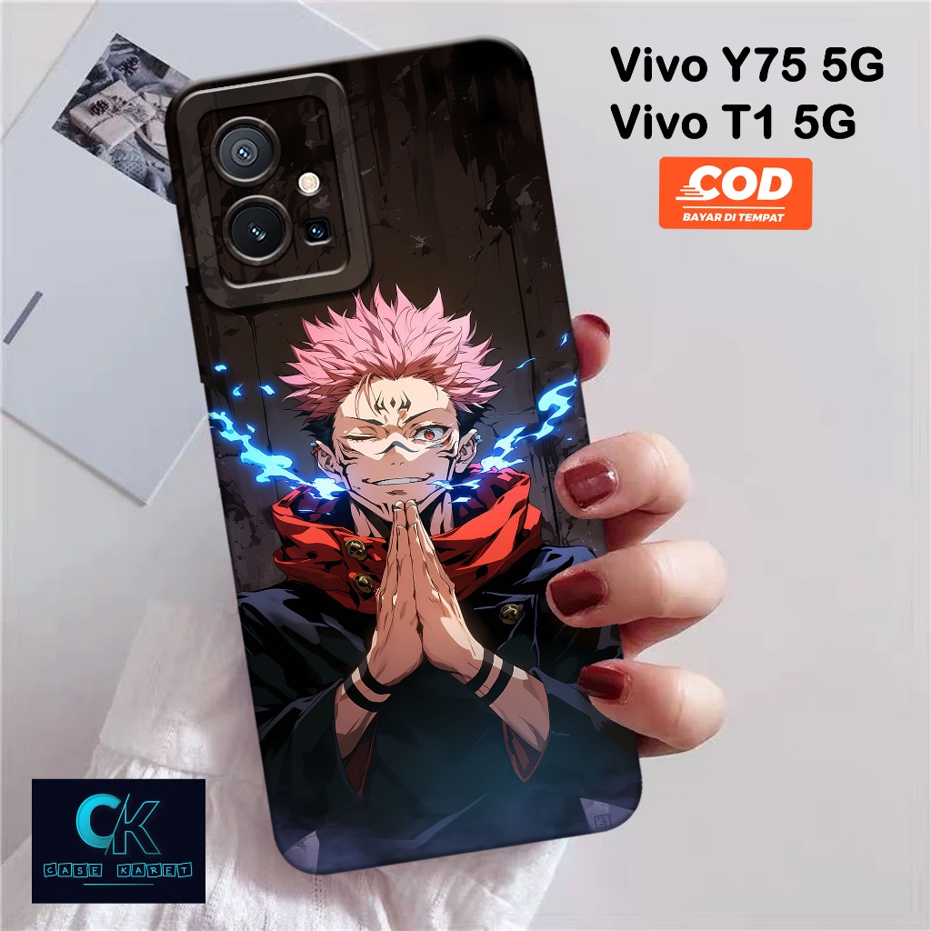 HP เคส Vivo Y75 5G / T1 5G ล่าสุด - เคสอนิเมะแฟชั่น - เคสยาง - เคส Vivo Y75 5G / T1 5G - เคส Vivo Y7