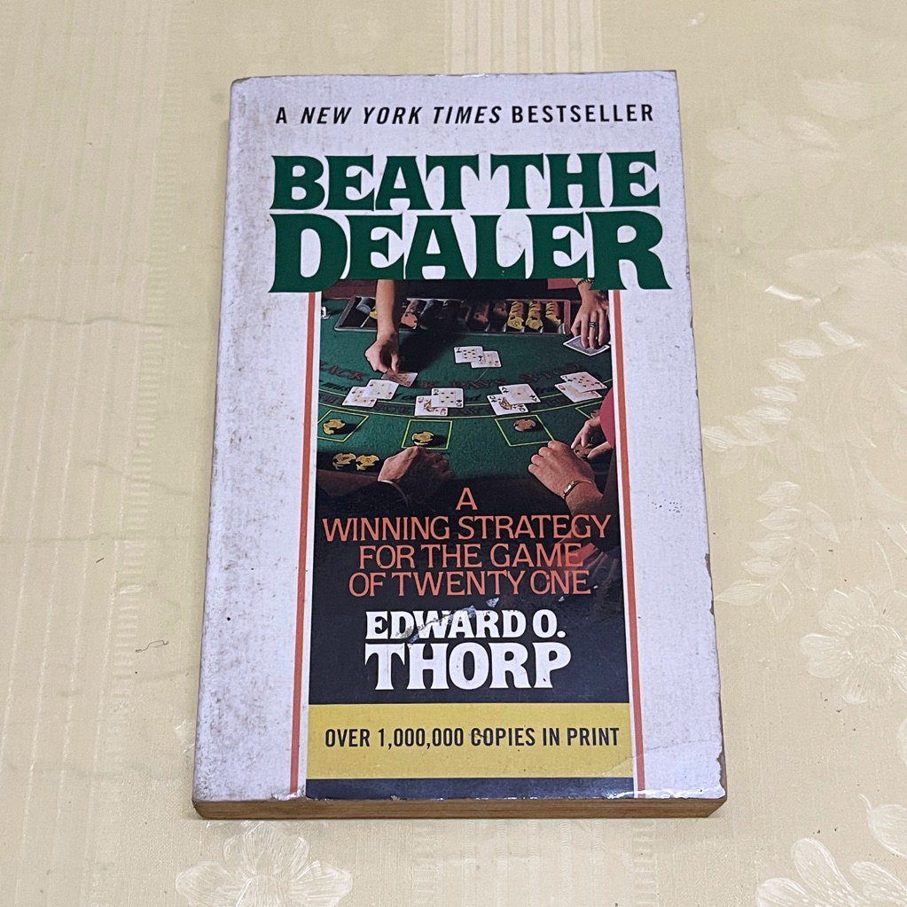 BEAT THE DEALTER BOOK By EDWARD O THORP