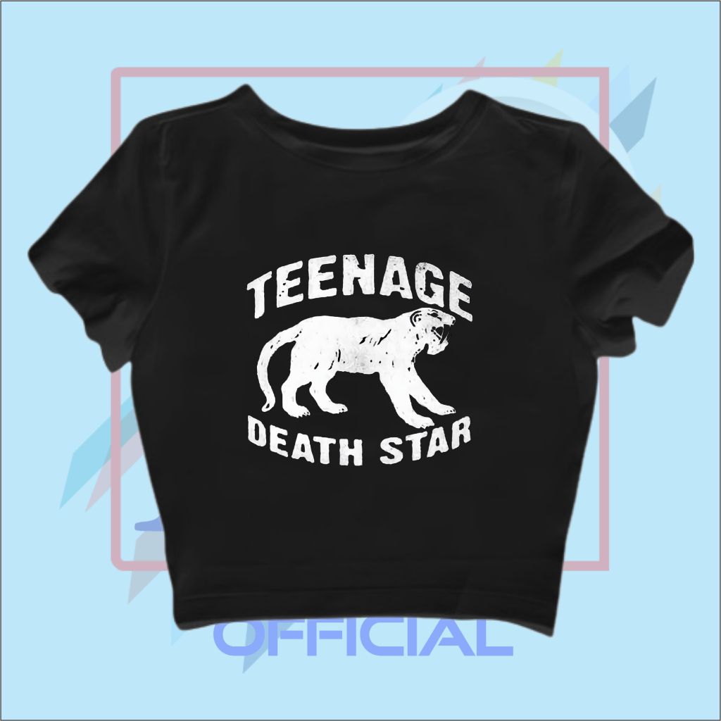 TEENAGE DEATH STAR BAND CROP TOP | เสื้อยืดเบบี้ | เสื้อยืดครอป | GRUNGE GRUNGE GRUNGE GRUNGE GRUNGE