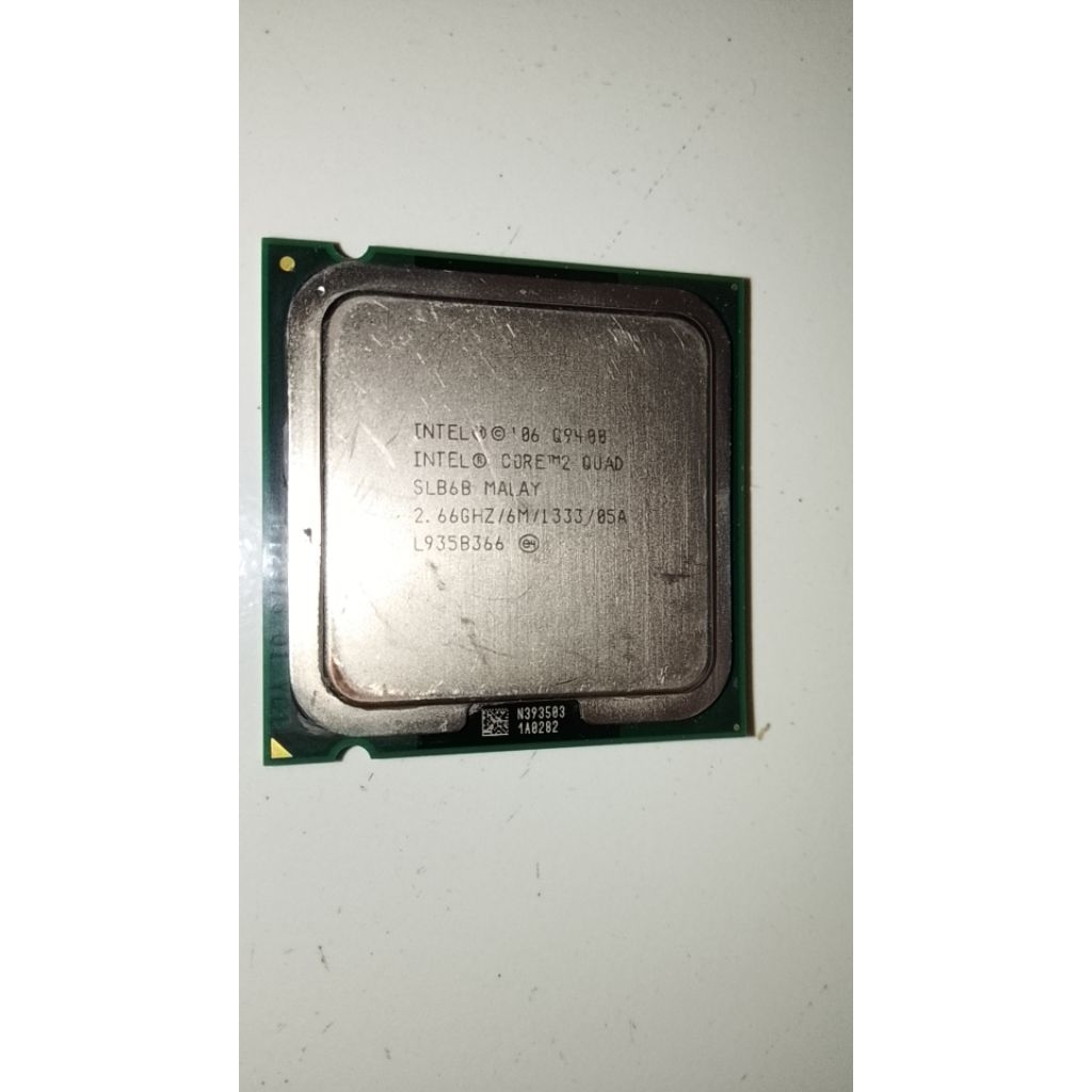 INTEL Q9400 PROCESSOR Qore 2 Quad 2.6GHz การพนันไม่มีการทดสอบ