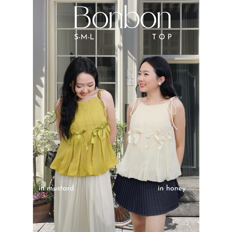 Bonbon Top - แต่แรก Casey | Coquette Top | เสื้อตัวในผู้หญิง
