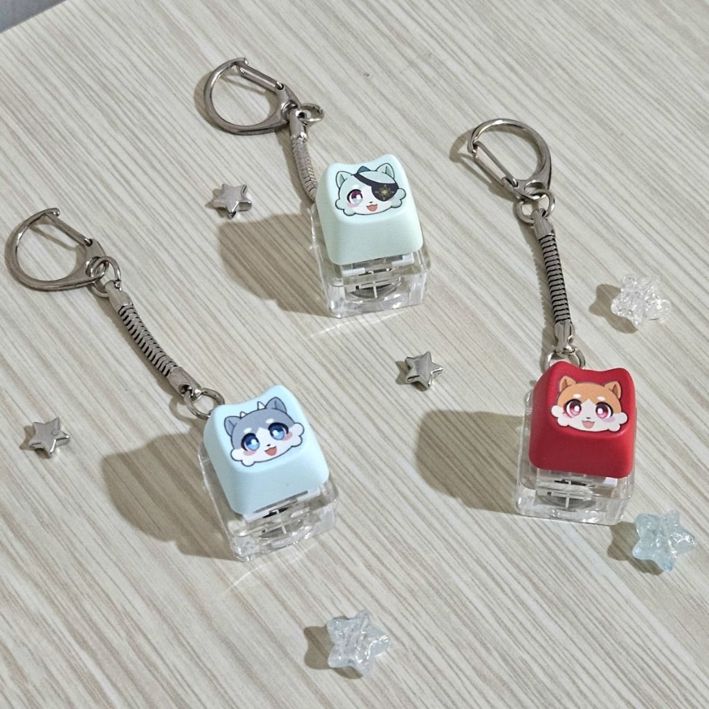 Honkai: Star Rail HSR Keycaps Fanmerch Mydei Kainon Anaxa Chimera