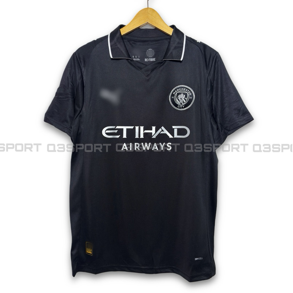 เสื้อฟุตบอล 2025/26 MANCITY AWAY สีดํา