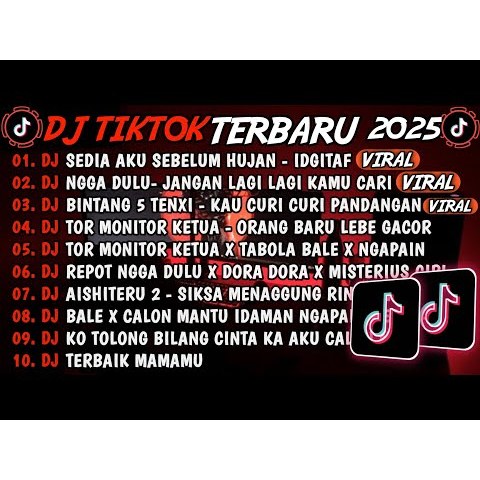 16GB Flashdisk Full ประกอบด้วย MP3 DJ Songs TIKTOK LATEST 2025 DJ AAVAILABLE I BEFORE RAIN - IDGITAF