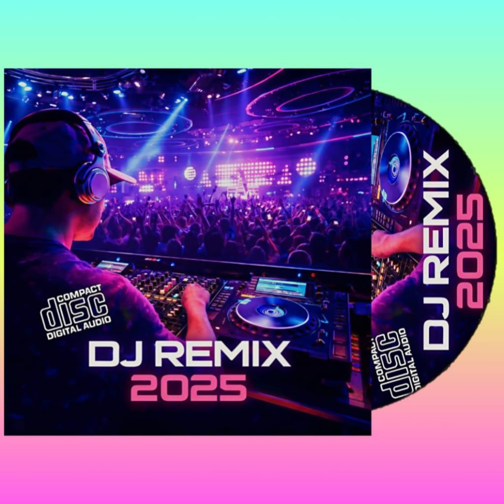 DJ REMIX 2025 CD CASSETTE - DJ STADIUMMM BREAKBEAT SONG CD - DJ BASS KENCENG SONG CD - DJ BASS CONCR