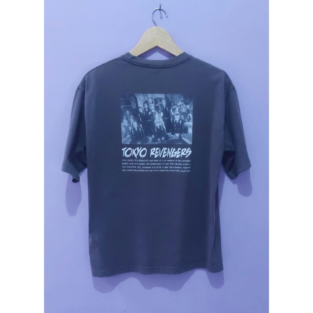 TOKYO REVENGERS GU เสื้อยืดอะนิเมะเสื้อยืดญี่ปุ่นเสื้อผ้าอะนิเมะเสื้อยืดอะนิเมะ GU TOKYO REVENGERS เ