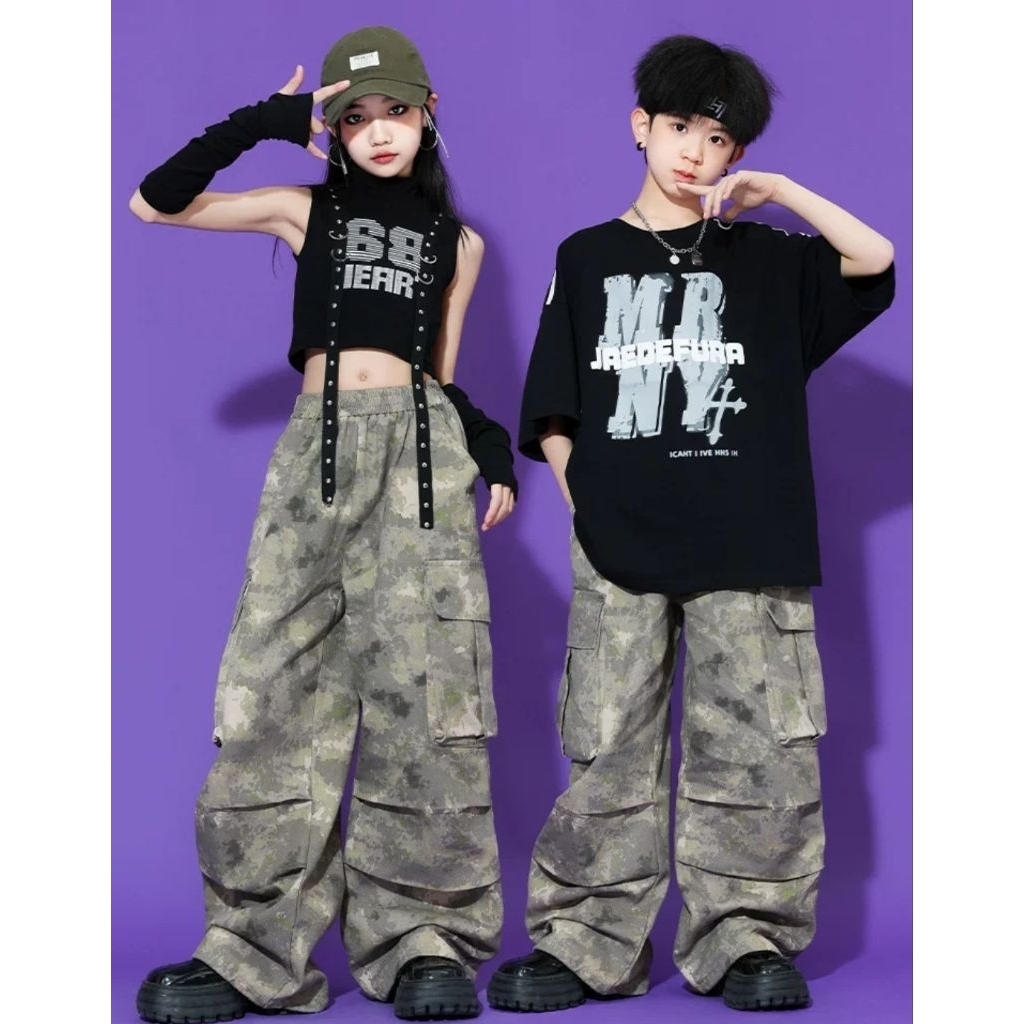 SK03 กางเกง CARGO ARMY SIZE 140,150