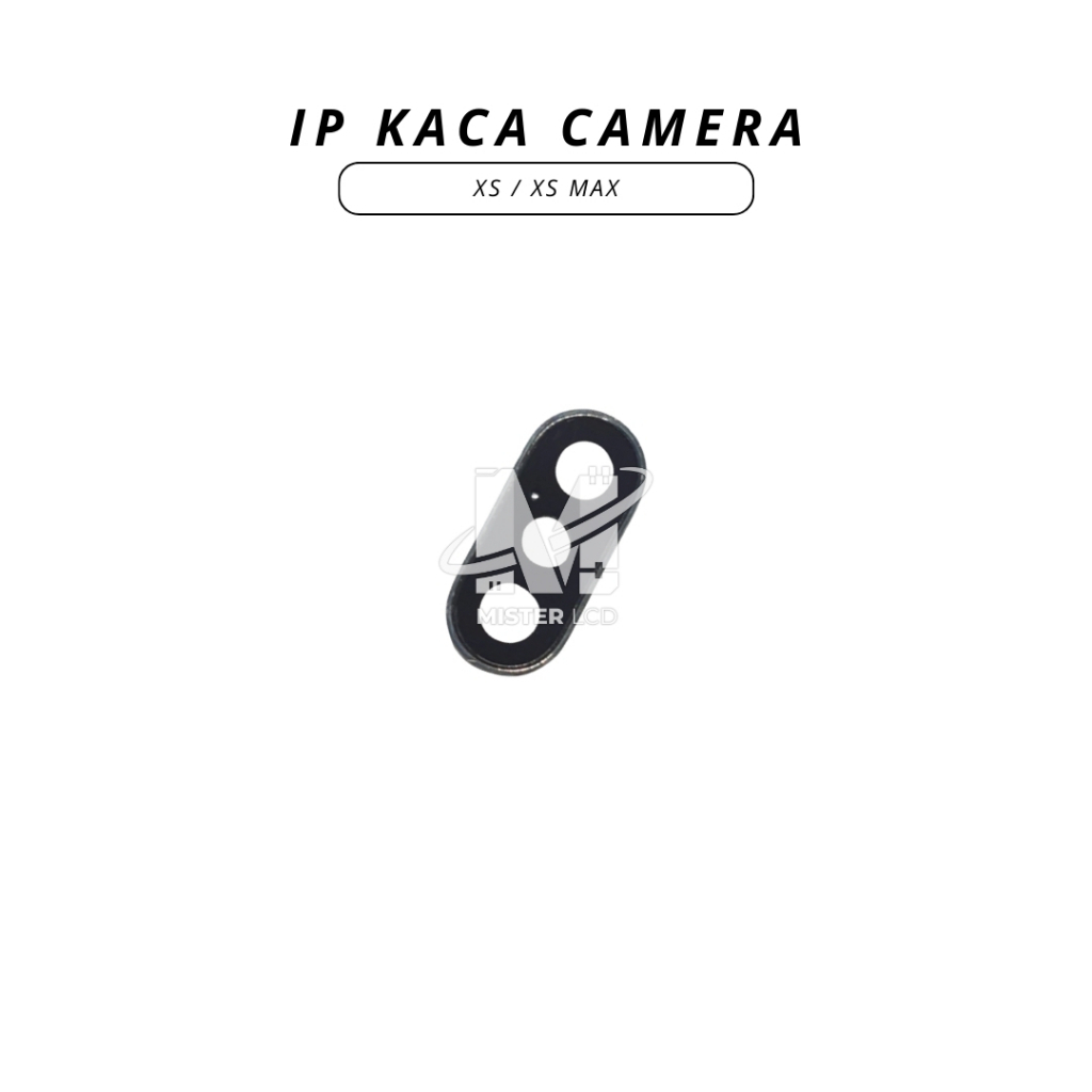 1P XS / XS MAX กระจกกล้องแบบเต็ม