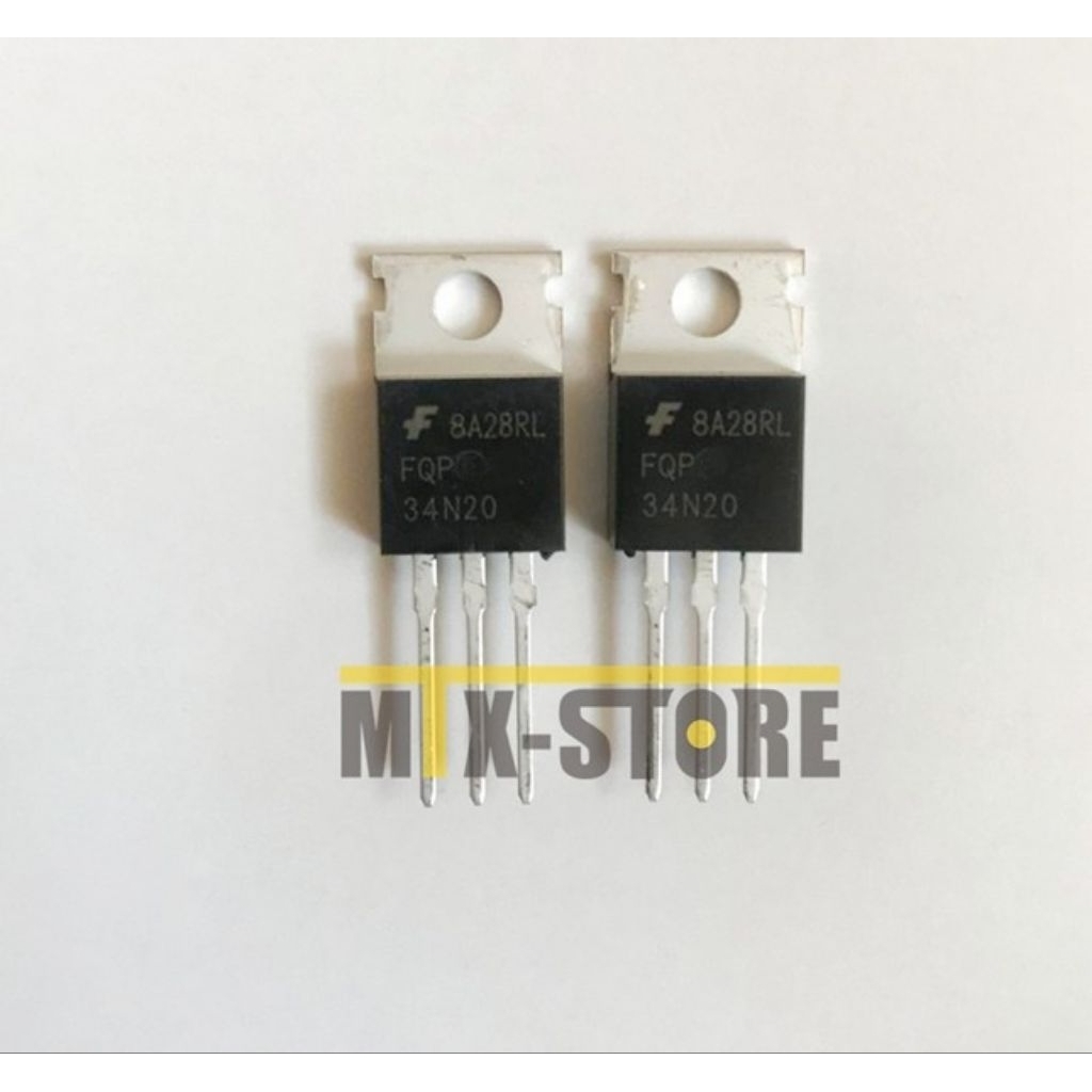 1PCS FQP34N20L MOSFET N-CH 200V 31A TO-220 34N20 FQP34N20 เดิม