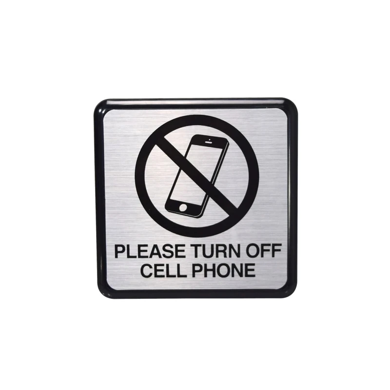 Azko Hy-ko Anodized สติ๊กเกอร์โทรศัพท์มือถือ 4.5x4.5 นิ้ว Y-KO แผงวงจรโทรศัพท์มือถือ - สีเงิน