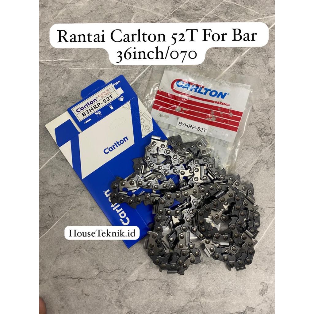 52T/070 CARLTON CHAIN สําหรับ BAR 070 QUALITY CHAIN, นําเสนอ, DURABLE