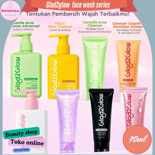 *BEAUTY*Glad2glow face wash All Varian 70gr