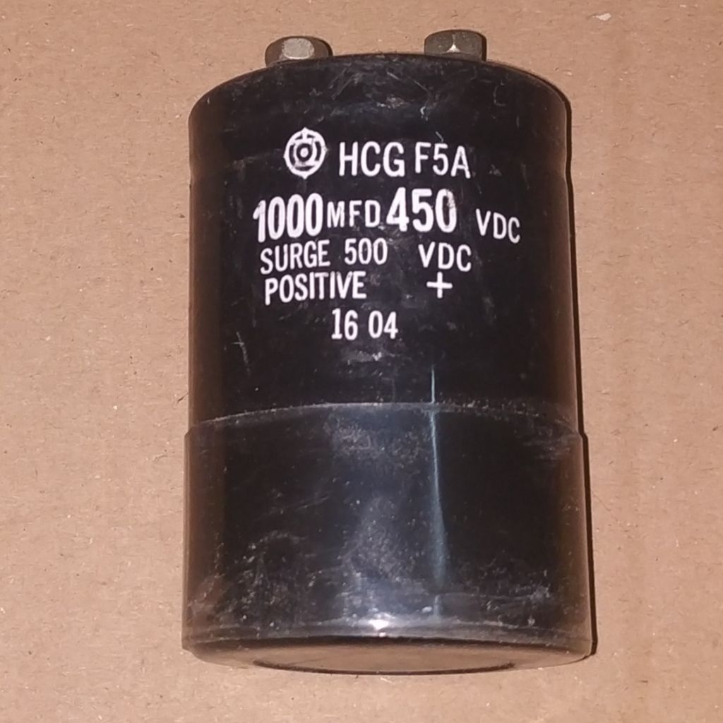 C Elco Elko 1000uF 450V 1000mFD 1000mF 450VDC 450WV 1000 uF mFD mF 450 VDC WV